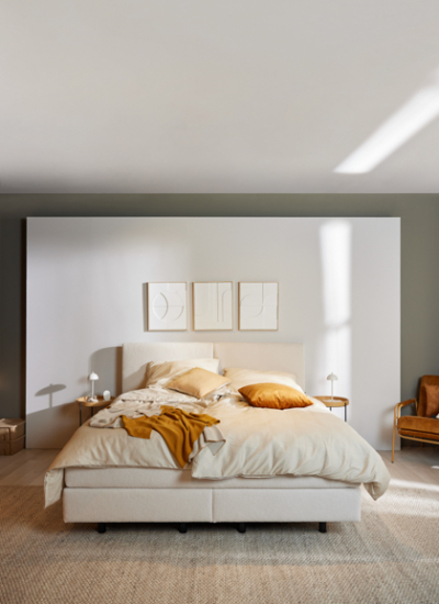 Schlafzimmer einrichte Musterring Bett EFORMA decohome.de