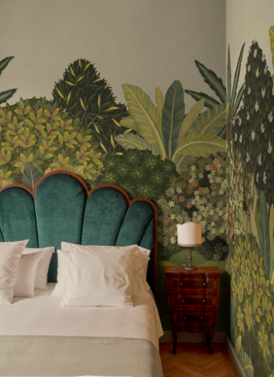 Schlafzimmer einrichte PictaLab NAIF FOREST 25299 decohome.de