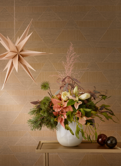Weihnachtsdeko SfE 2024 Poinsettia 01000 Golden Elegance 045583decohome.de