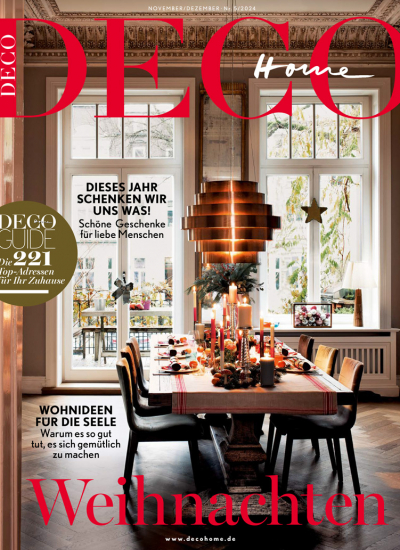 Weihnachtsheft DECO HOME Titel 2025