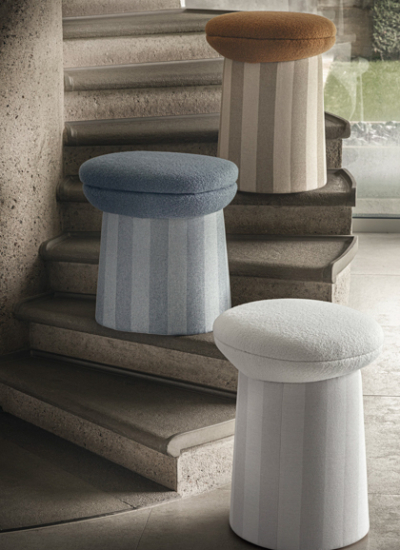 Loro Piana Interiors 2025 Collection Palm Stools decohome.de