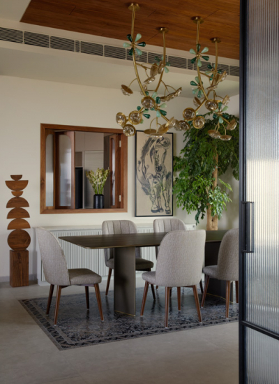 India Modern Quirk Studio Esszimmer Durchreiche decohome.de