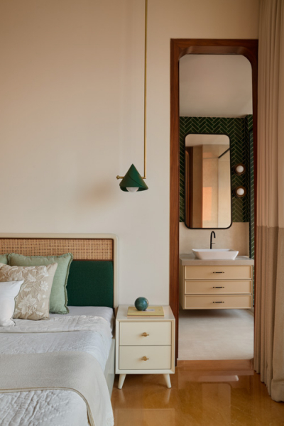 India Modern Quirk Studio Schlafzimmer Bad decohome.de