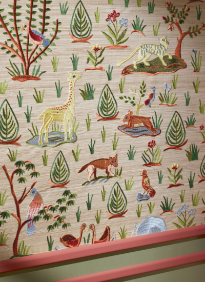 Kinderzimmer Wand Pierre Frey CARNET DE VOYAGE MAYA decohome.de