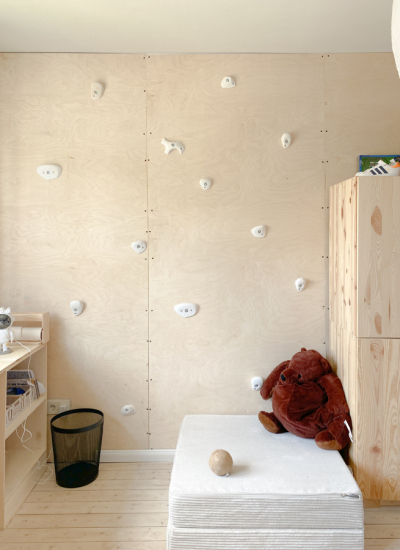 Kinderzimmer Kletterwand Studio van Putten decohome.de