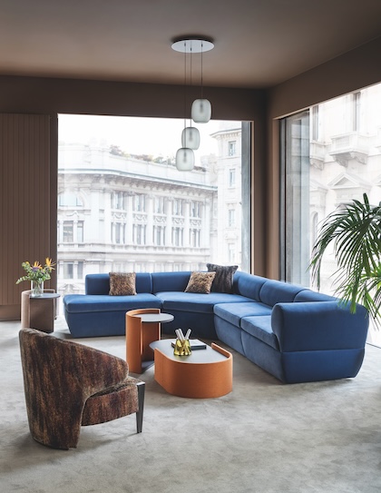 ecksofa rubelli casa walt sofa foto beppe brancato