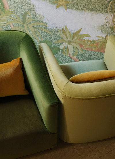 Manuel Canovas Samtsessel reinigen decohome.de