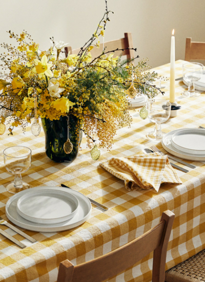 Osterdeko hm karodecke glas eier decoome.de