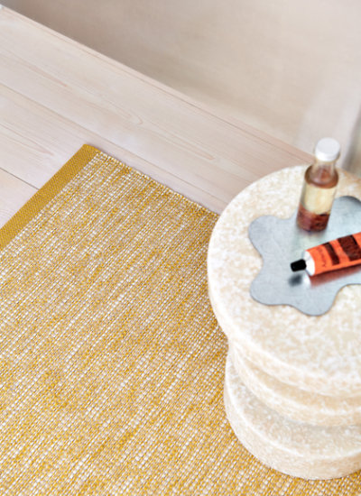 Wohnliches Bad PAPPELINA SAM MUSTARD CREATIVE1 decohome.de