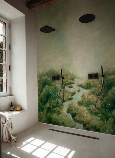 Wohnliches Bad Wall and deco BOHEME by Eva Germani decohome.de