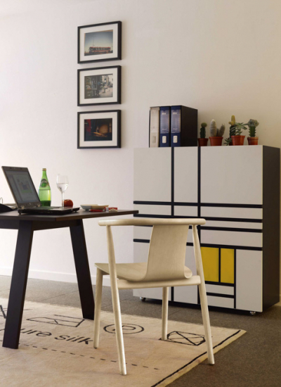 Bauhaus homage to mondrian decohome.de