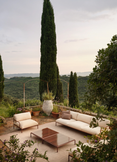 Garten Terrasse Moebel Fast Roé armchair low table 3 decohome.de