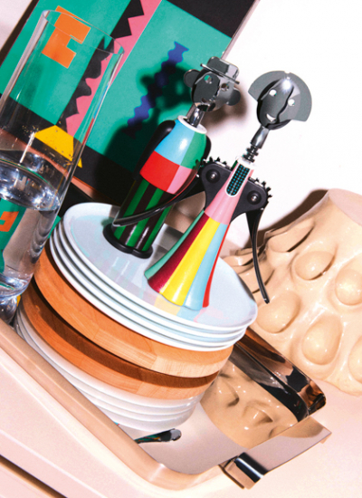 Italienausgabe Best of Italy DECO HOME 2 25 K ALESSI ALESSANDRO M. ANNA G. PARADE DESIGN ALESSANDRO MENDINI 2003 PATTERN ARTHUR ARBESSER ph Beppe Radogna deohome.de