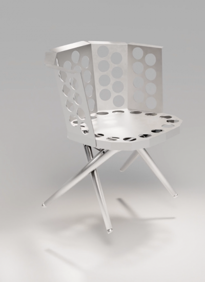 Salone del Mobile 2025 Werner Aisslinger MoveIn Alu Chair decohome.de