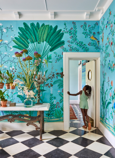 chinoiserie tapete ferienhaus suedafrika decohome.de