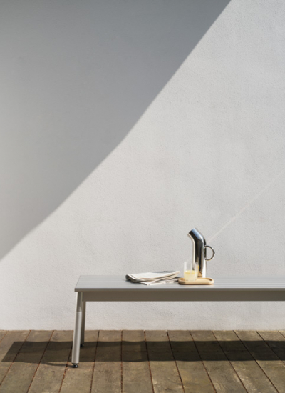 normann cph 2024 Ex Bench Garten Balkon Aluminum decohome.de