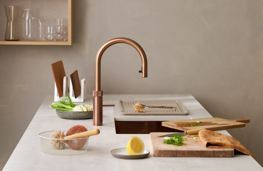 Quooker armatur Flex Rose Copper decohome.de