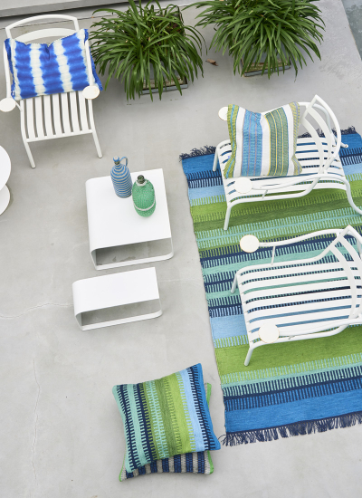 designers guild blue outdoor fabric decohome.de