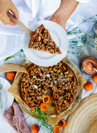 Marillenkuchen mit Granola Streusel decohome.de