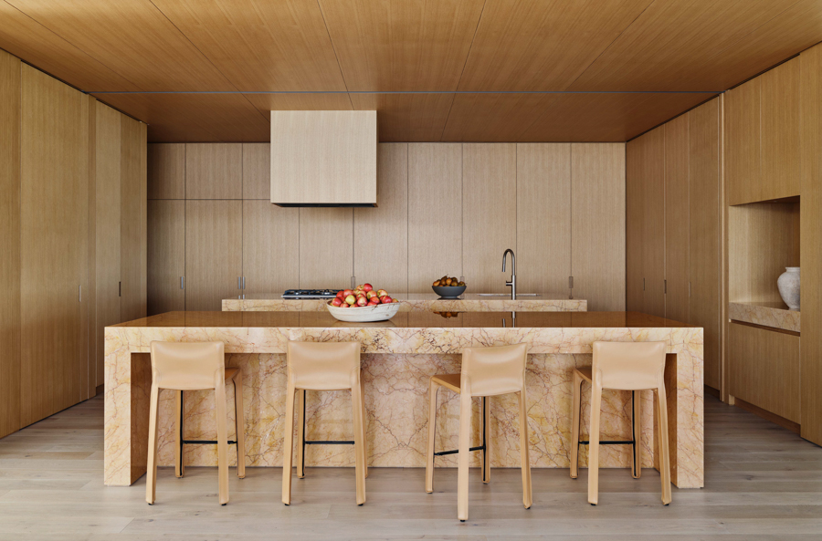 Montauk Klimagerechter Bau Kueche Holz Thomas Loof decohome.de