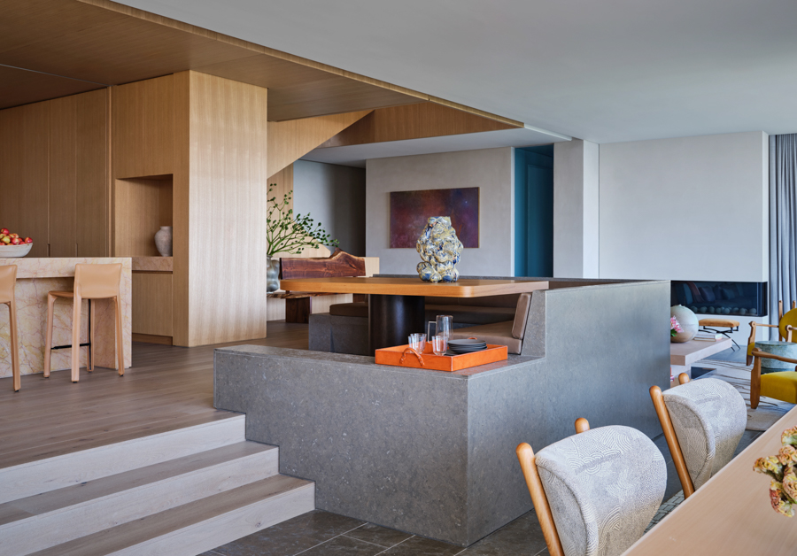 Montauk Klimagerechter Bau Treppen Wohnbereich Thomas Loof decohome.de