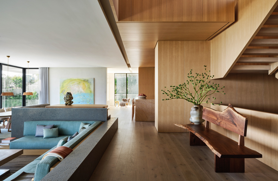 Montauk Klimagerechter Bau Wohnzimmer Holz Thomas Loof decohome.de