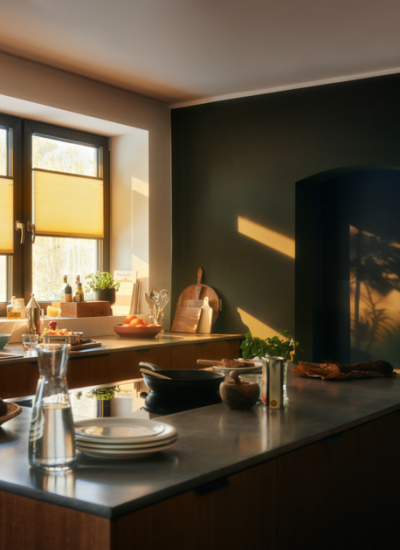 Duette wabenplissee kueche decohome.de