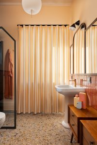 Duschvorhang Streifen Paolo Fusco decohome.de