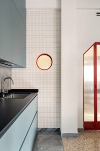 Kueche mint rot Paolo Fusco decohome.de