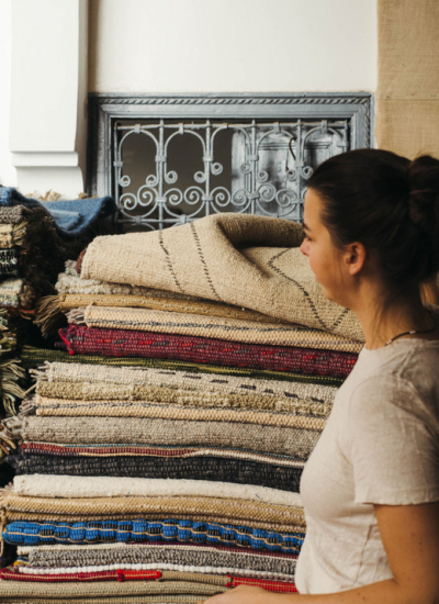 Museeum Deike Bokelmann handgewebte Teppiche Marrakesch decohome.de