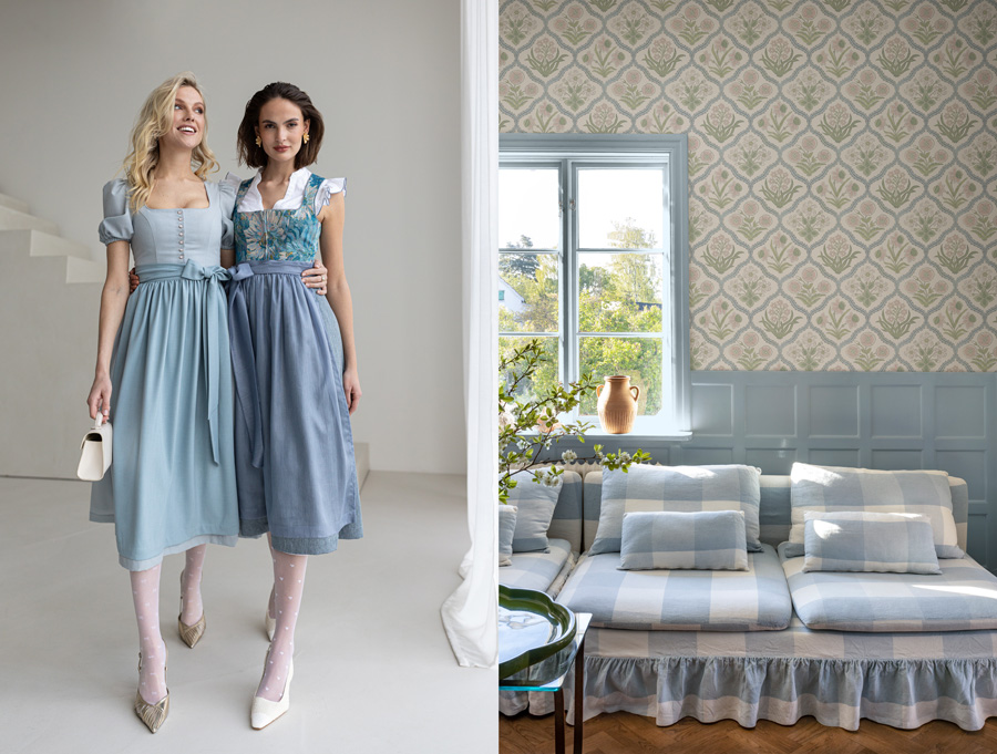 Diese Wohn- und Dirndl Trends gehen 2025 Hand in Hand