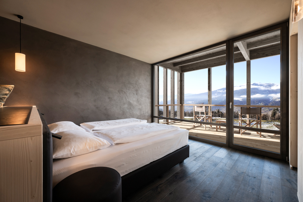 Panorama Aussicht vom Zimmer