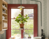 Landhausstil kueche tapete waschbekcen Natalie Green Sandberg Wallpaper interior2 decohome.de