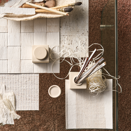 Pure moodboard Material Omexco decohome.de