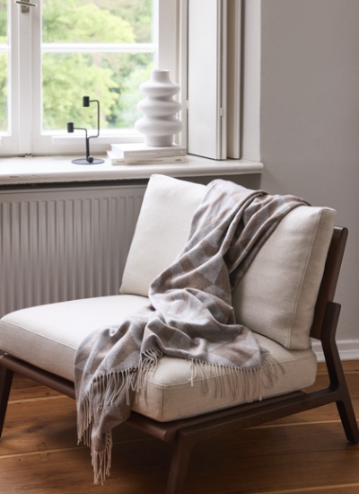 Rohleder home collection lori weitzner plaid beige decohome.de