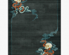 Ruggable totenkopf teppich halloweendeko SERPENTINE CHARCOAL 57 GREY FLAT VK ab 89 EUR decohome.de