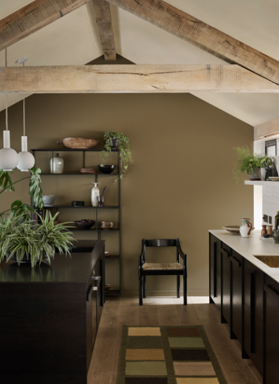 kueche holzbalken wandfarbe little greene decohome.de