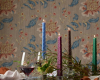 Adventskranz 2025 Petra Palumbo Dining Tartan Obelisk Taper Candles Cool Tartan cutlery Loch Ruffle napkins Portrait decohome.de