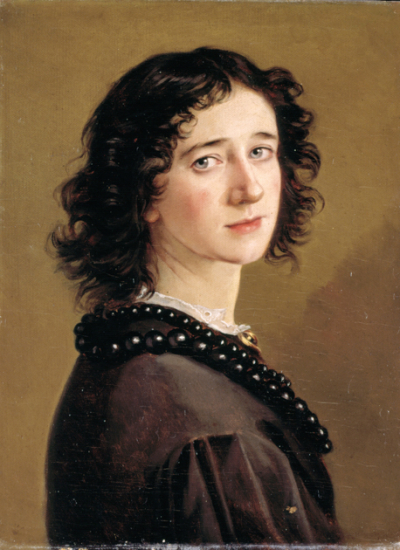 Frauen in der Kunst Mathilde Dietrichson Selbstportraet 1865 Oel auf Leinwand 496x372 cm Oslo Museum Foto Rune Aakvik Oslo Museum decohome.de