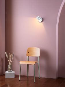 Leuchte IR W rosa Wand decohome.de Leuchte IR W rosa Wand decohome.de