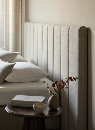 Polsterbetten LUIZ MAISON Betthaupt Details 30er decohome.de