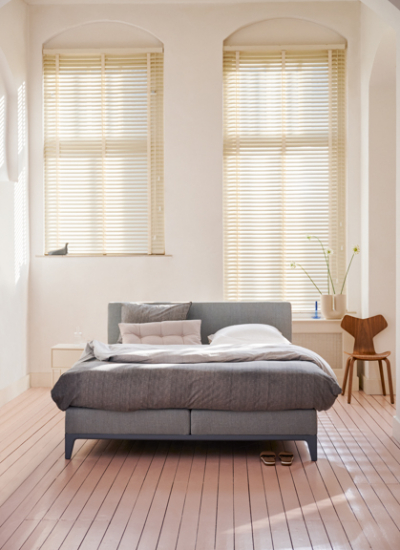 Polsterbetten Large Print Auping Criade boxspring coolgrey A348AUPING CRIADE 3120 decohome.de