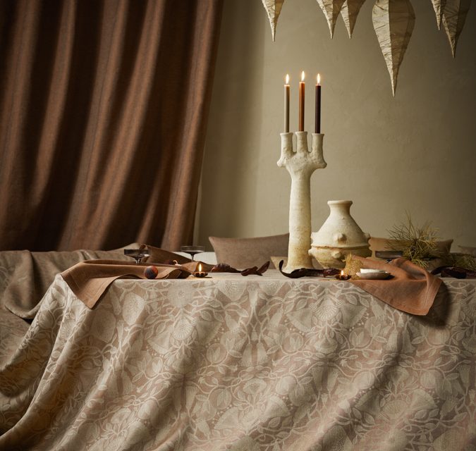 Ruhige Töne für gemütliche Zeiten: die neue Kollektion von Leitner Leinen