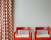 Vorhang rot weiss klassisch sanderson SCION Oakham decohome.de