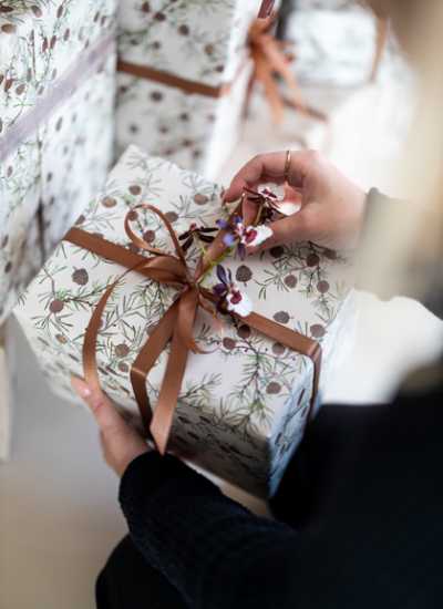 geschenkverpackung ideen natuerlich orchideenORCHIDS INFO KERSTSHOOT 24 18 decohome.de