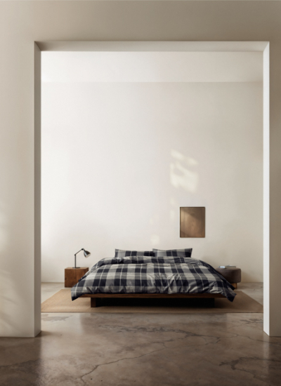 karierte bettwaesche Marc O'Polo ALVAR NEW BLACK RGB decohome.de