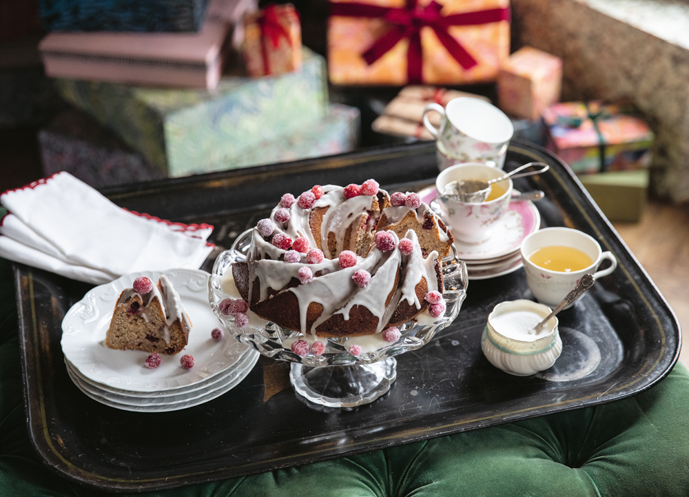 weihnachtlicher Kuchen rezept SkyeMcAlpine CranberryBundtCake decohome.de