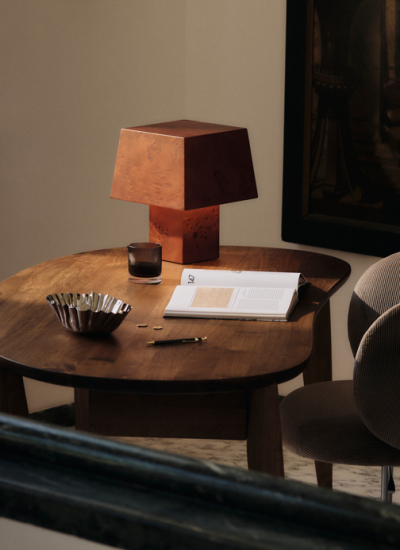 FermLiving BurlTableLamp Wurzelholz Tischlampe decohome.de