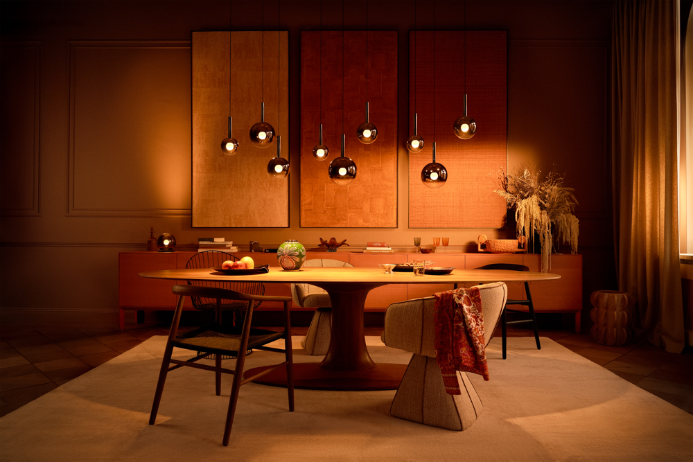 Licht Design System OCCHIO Luna Esstisch decohome.de Licht Design System OCCHIO Luna Esstisch decohome.de