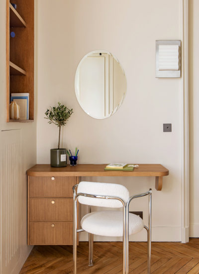 Plum Living kleiner Schreibtisch Einbaumoebel Hervé Goluza decohome.de